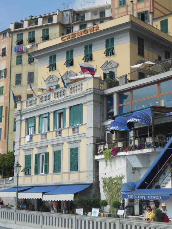 Hotel Casmona Camogli Exterior foto